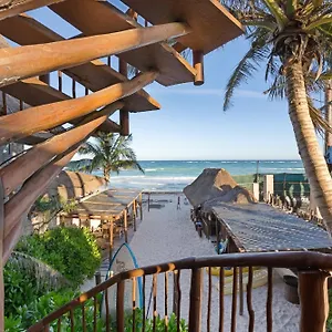 Playa Canek Beachfront Eco 4*, Tulum Mexico